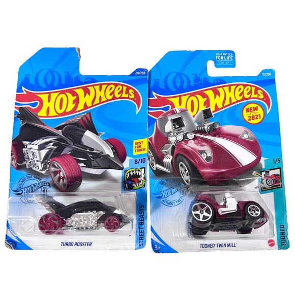 Hot Wheels Carded Lot Of 10 Various Years No Duplicates Toy Cars New (A) - Picture 3 of 6